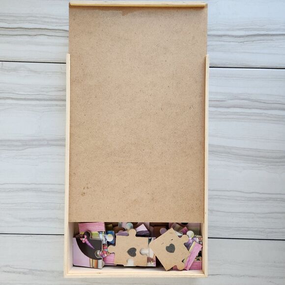 Dora the Explorer & Doc McStuffin's 4 in 1 Wood Puzzles w/ Wood Storage Box - Picture 8 of 8